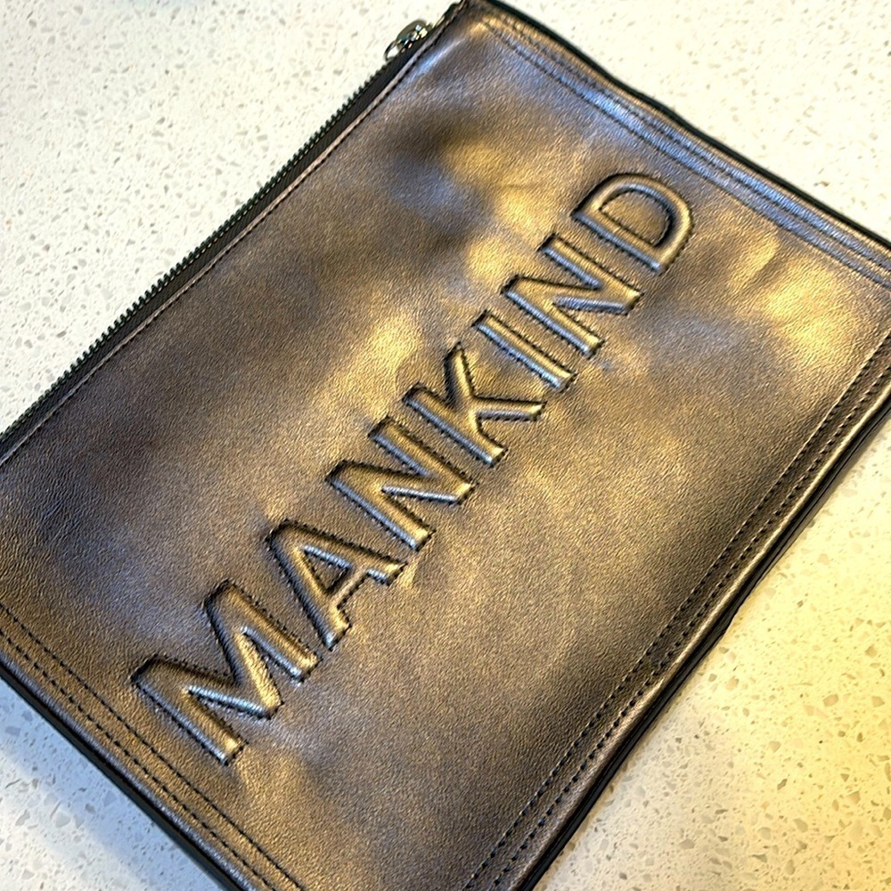 7 For All Mankind Purse Hand Bag Womens Medium Metallic bag